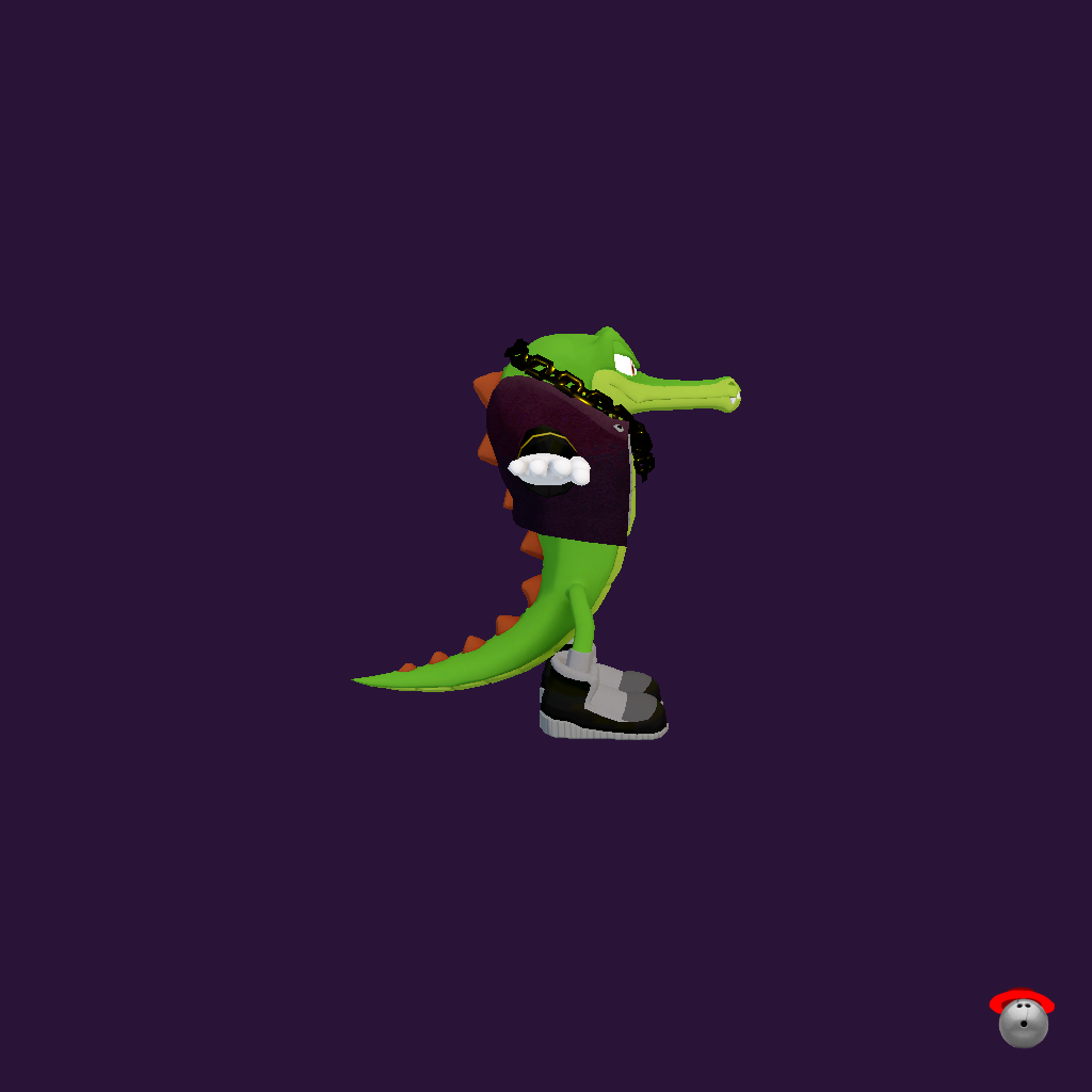 Vector the Crocodile - Right