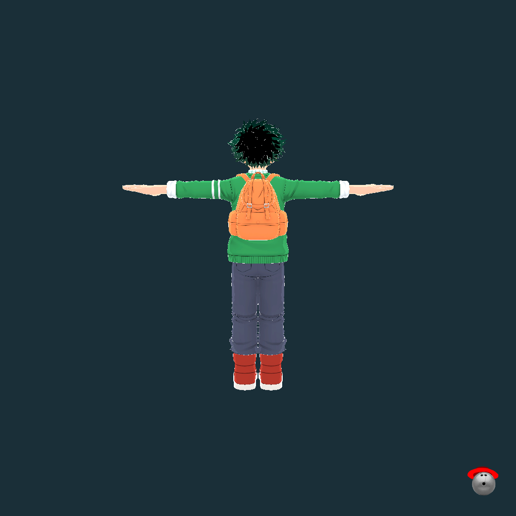 Deku Casual II - Back