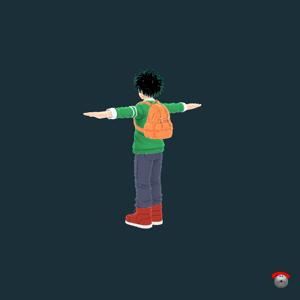 Deku Casual II - Back Left