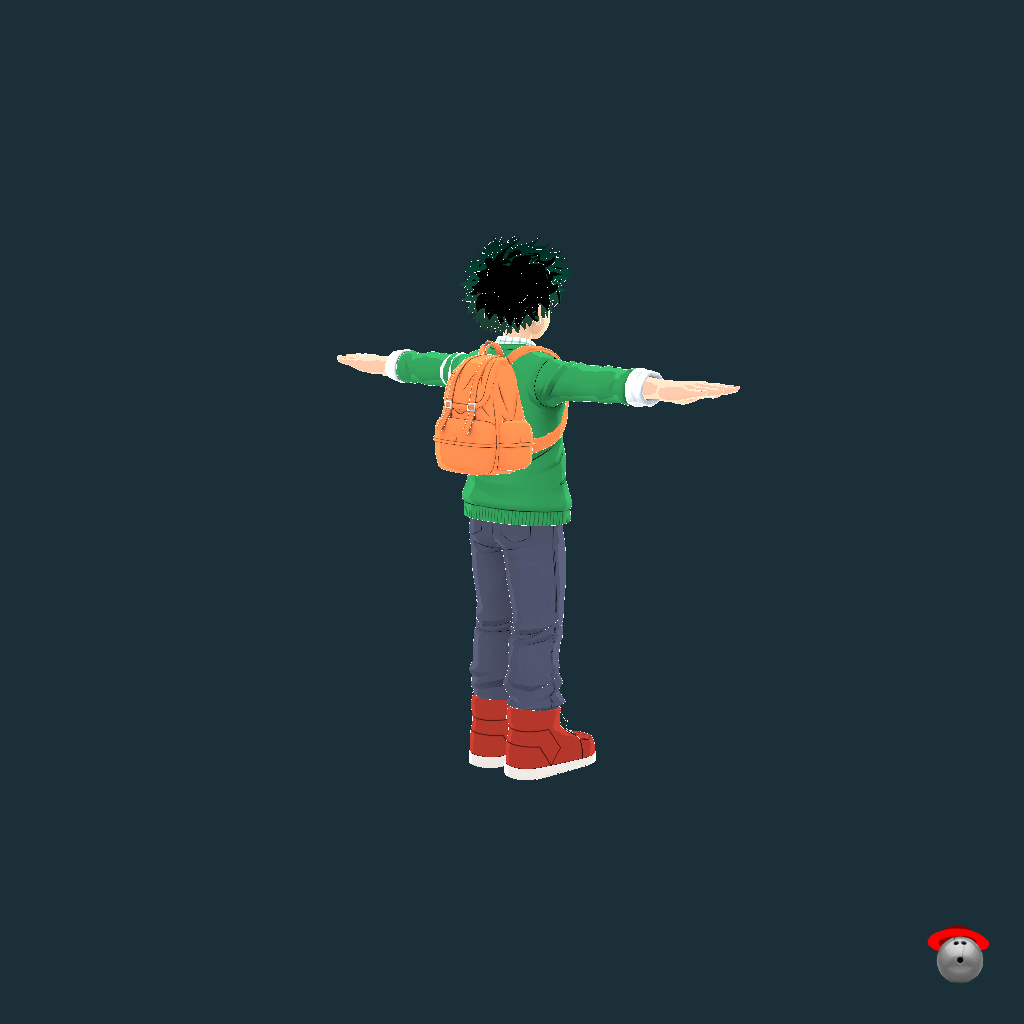 Deku Casual II - Back Right