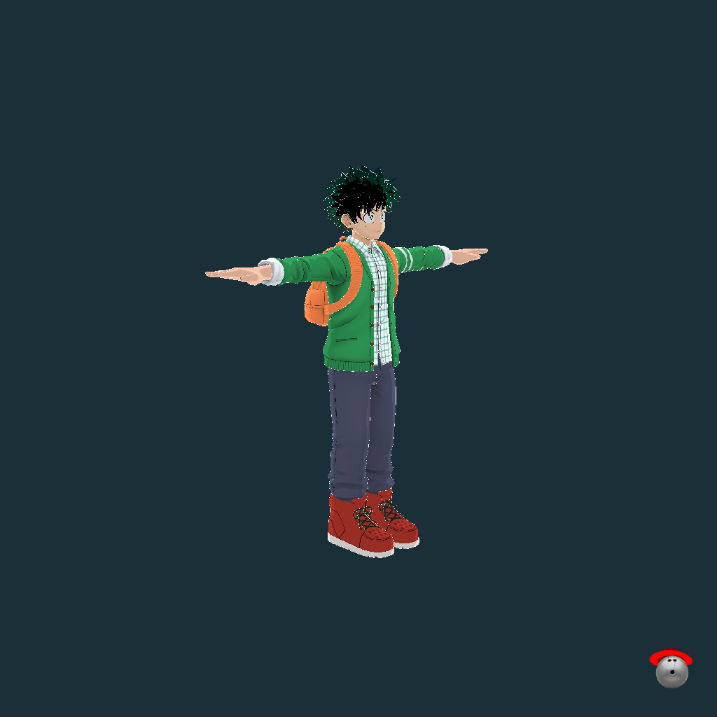Deku Casual II - Front Right