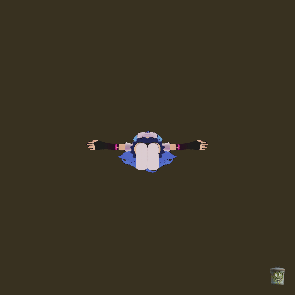Stylized Sky - Straight Bottom