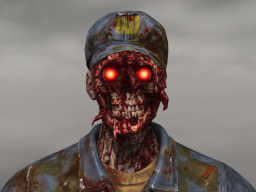 CoD BO3 ZM Moon Technician Zombie