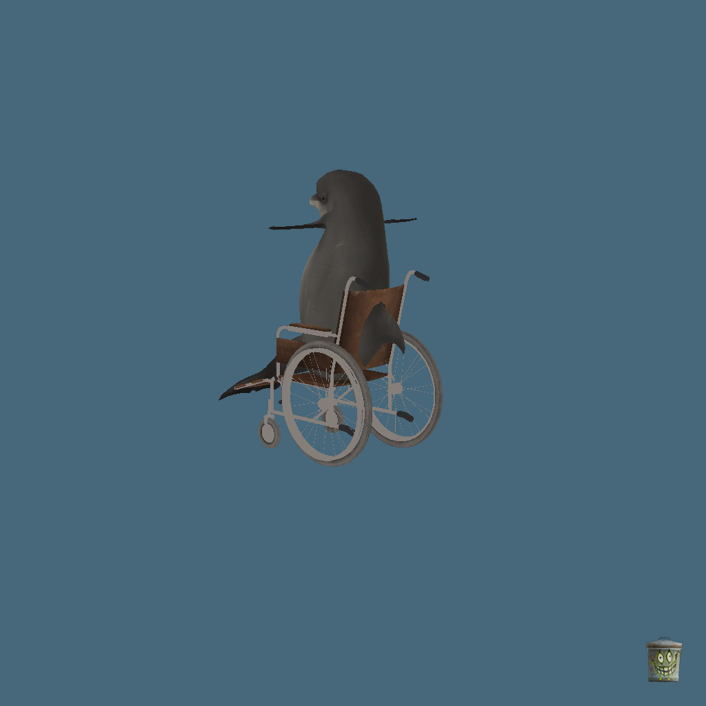 Dolph Spaghetti （Goat Simulator Payday） - Back Left