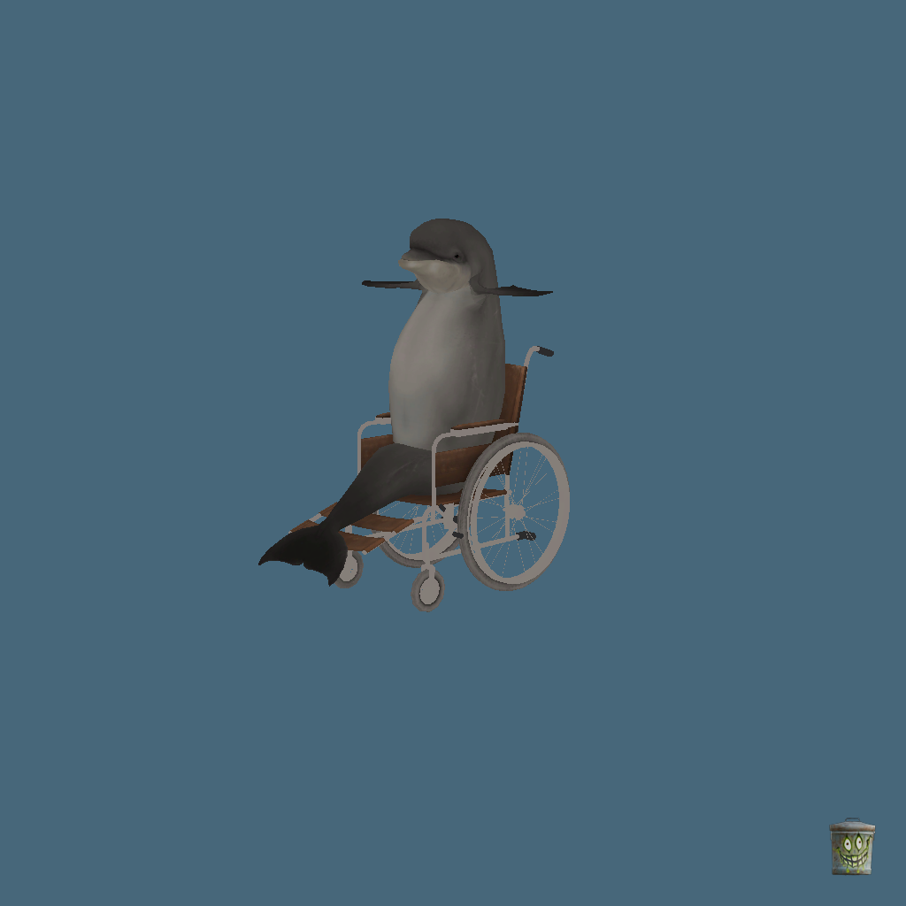 Dolph Spaghetti （Goat Simulator Payday） - Front Left