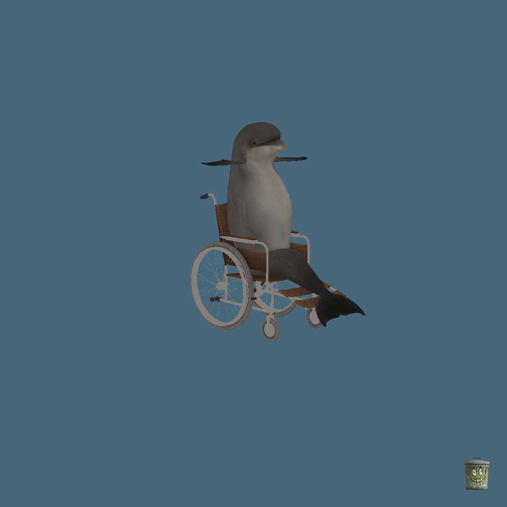 Dolph Spaghetti （Goat Simulator Payday） - Front Right