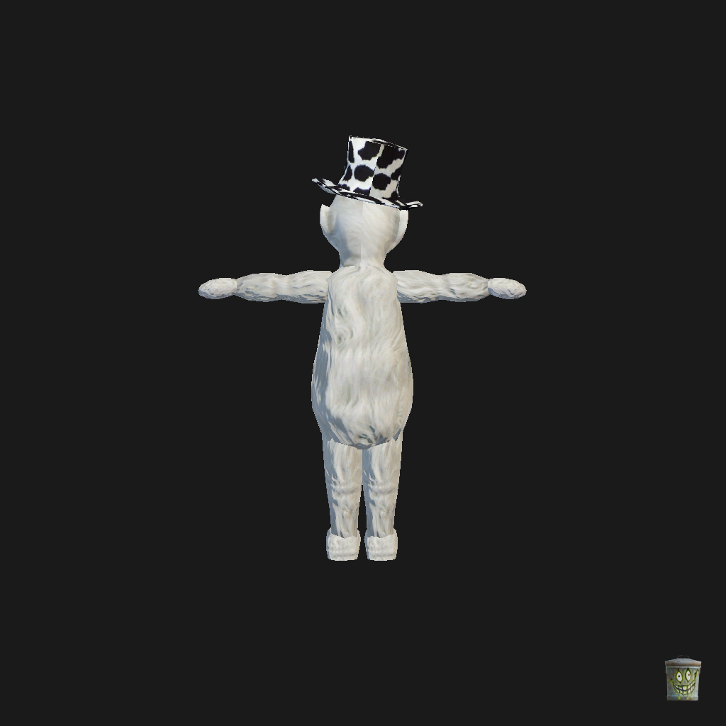 Slendytubbies III - Guardian - Back