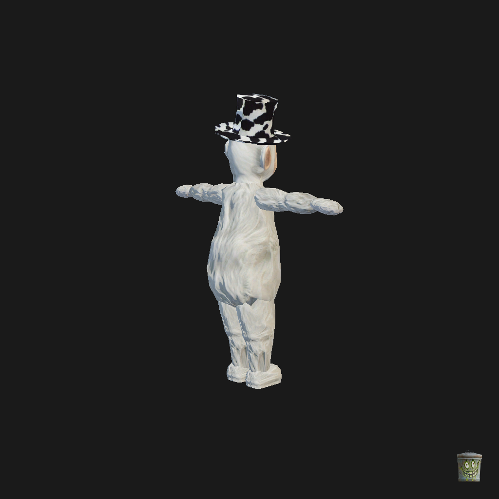 Slendytubbies III - Guardian - Back Right