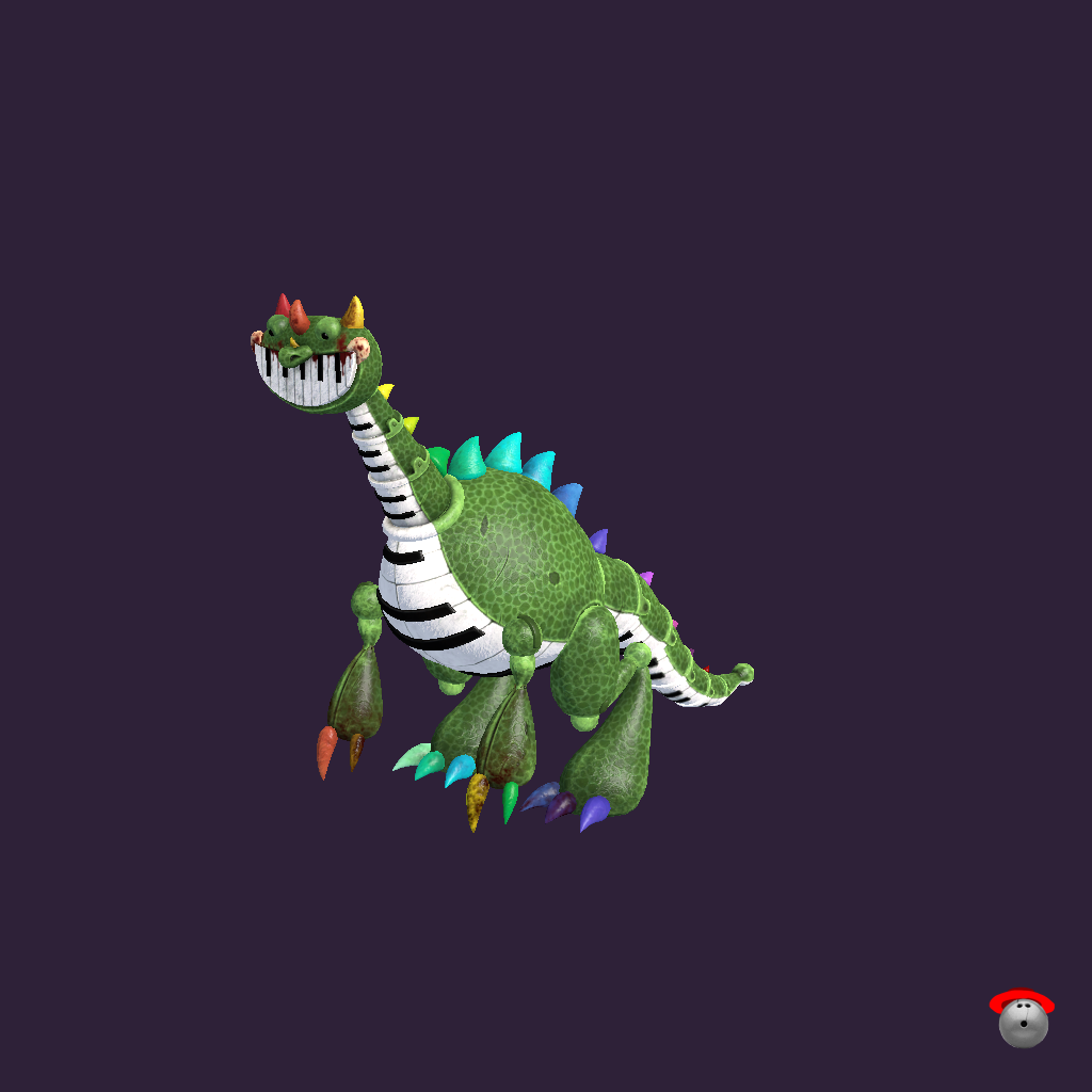 PIANOSAURUS - ［POPPY PLAYTIME CHAPTER 4］ - Front Left
