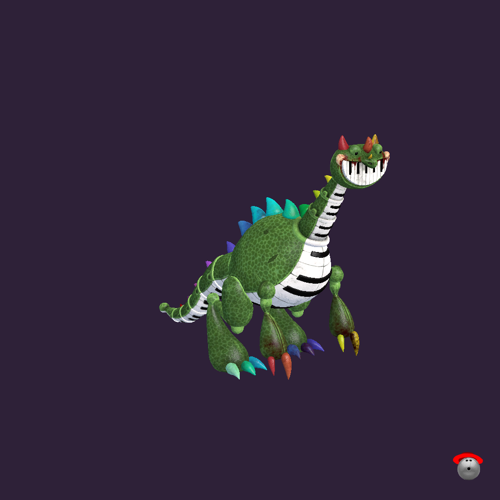 PIANOSAURUS - ［POPPY PLAYTIME CHAPTER 4］ - Front Right