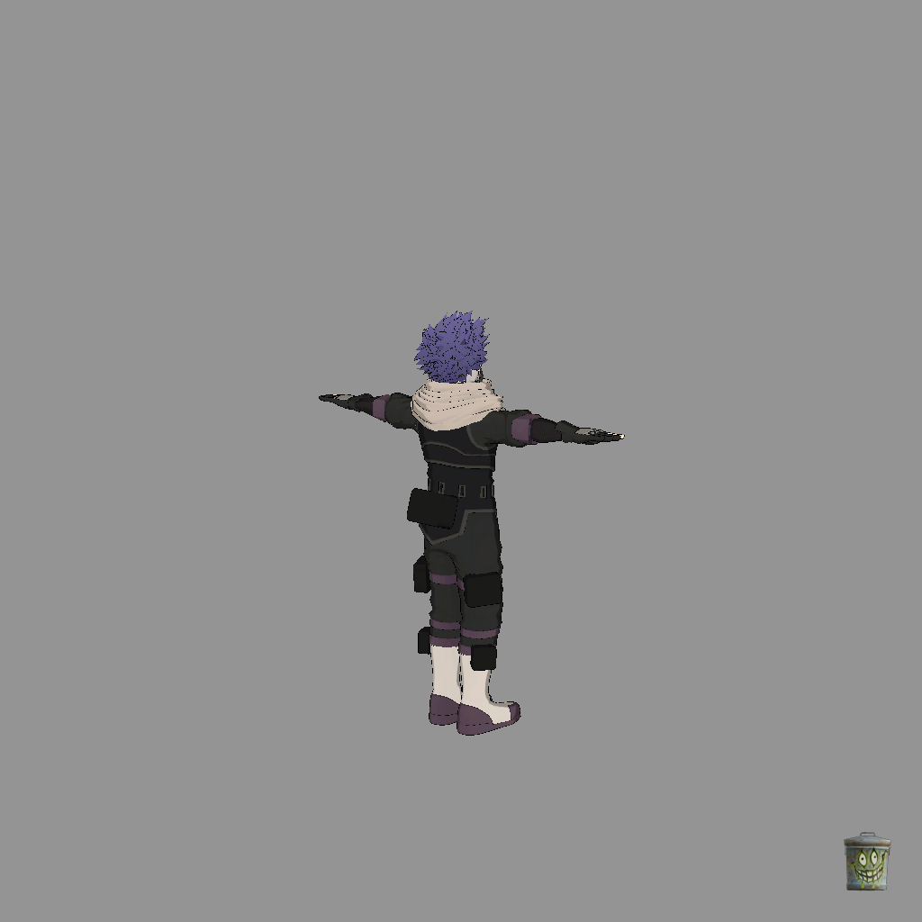 Ultimate Hitoshi Shinso - Back Right