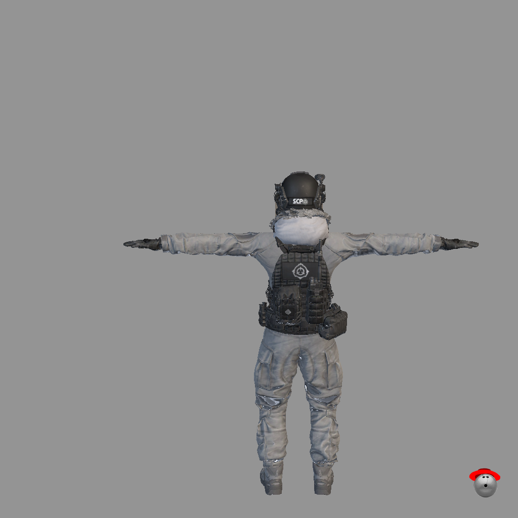 SCP Foundation Operator - Back