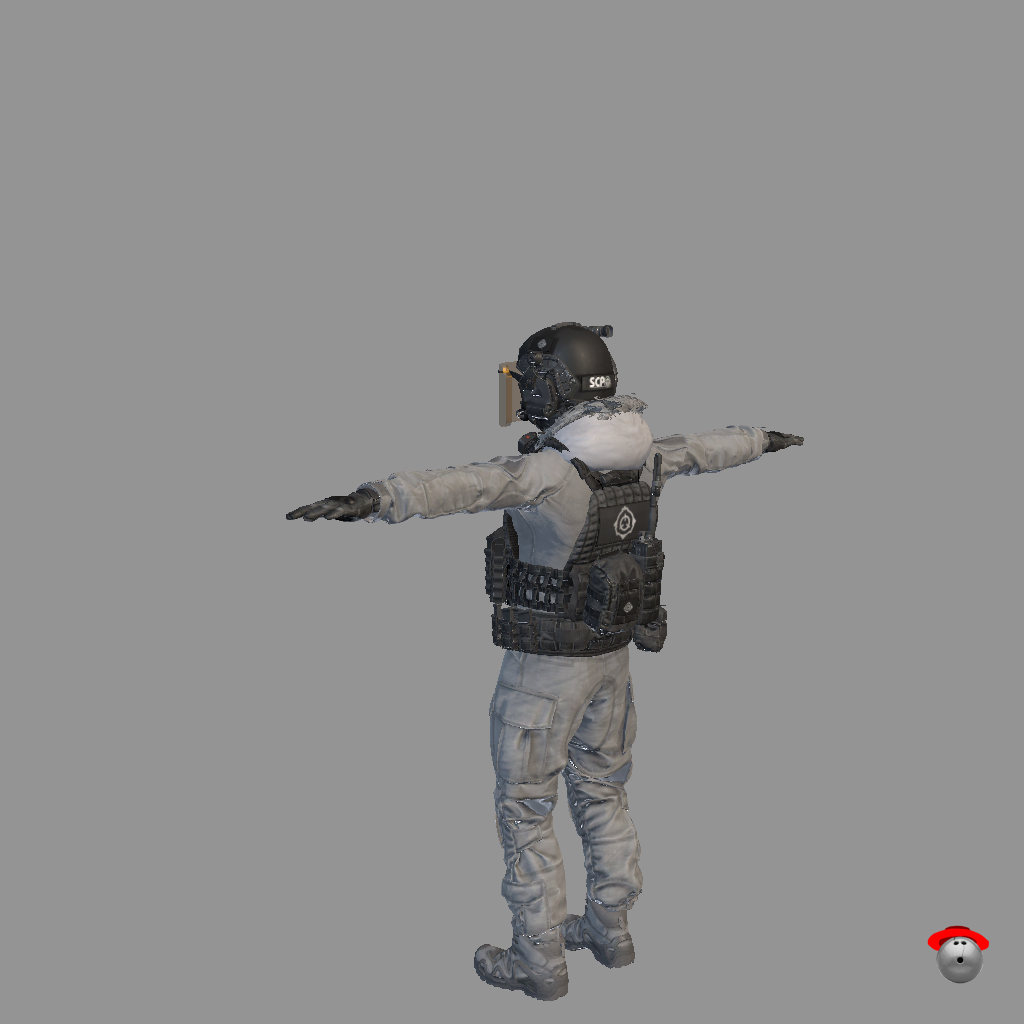 SCP Foundation Operator - Back Left