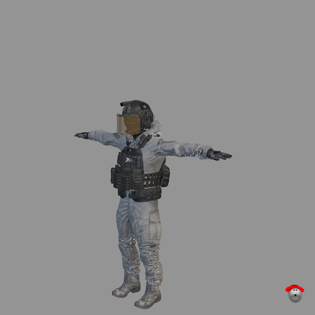 SCP Foundation Operator - Front Left