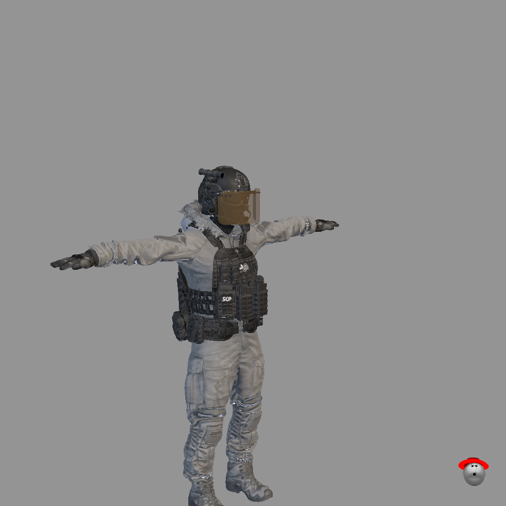 SCP Foundation Operator - Front Right