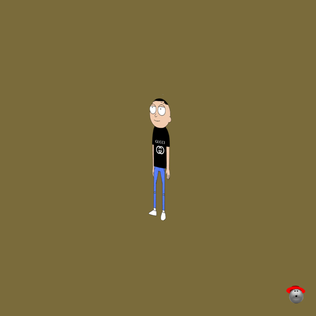 Gucci Morty （Rick and Morty） - Front Left