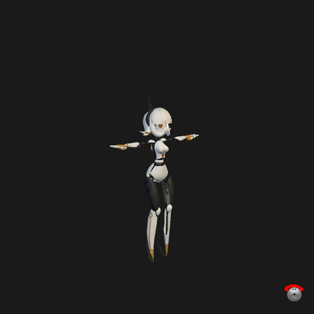 Humanoid P-body - Front Right