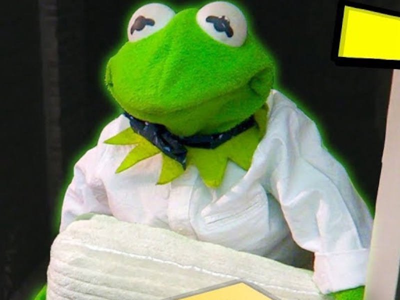 Kermit the frog the door to door salesman