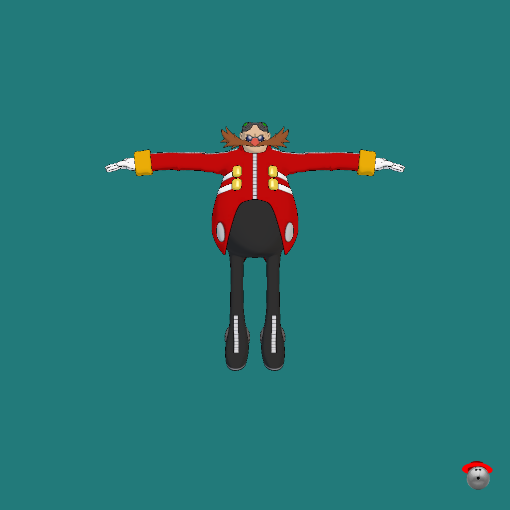 Dr․ Eggman （Fortnite） - Front