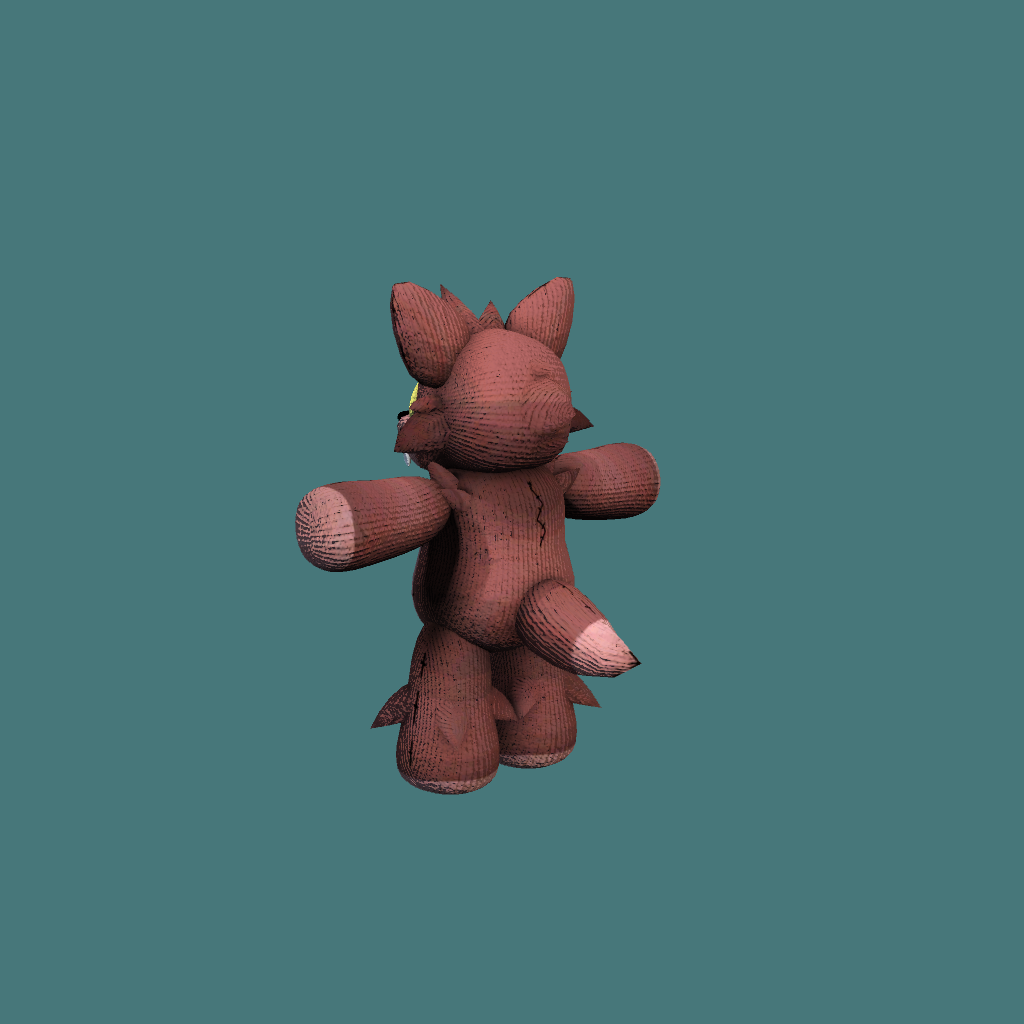 Foxy Plushie - Back Left