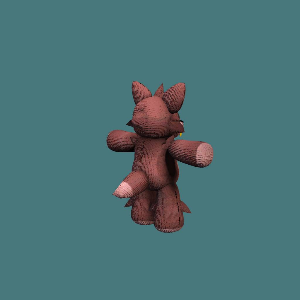 Foxy Plushie - Back Right