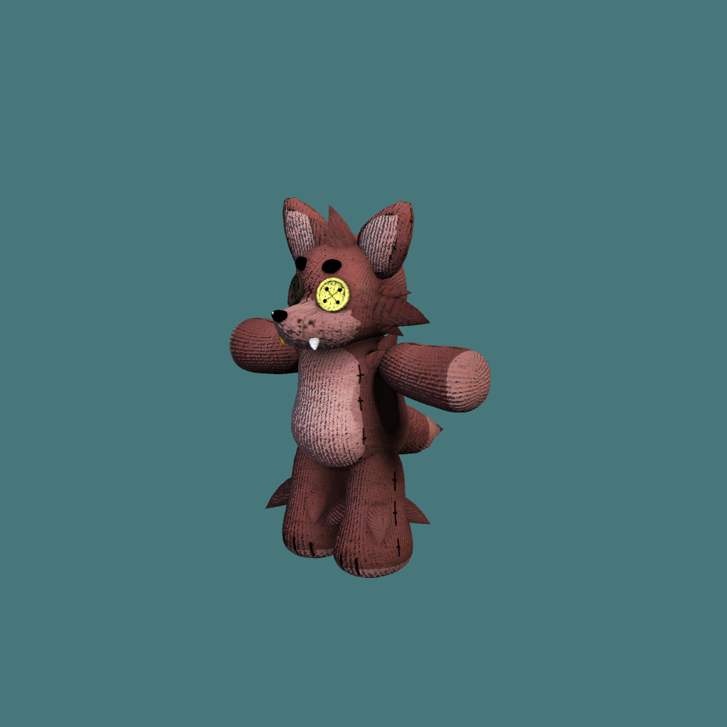 Foxy Plushie - Front Left