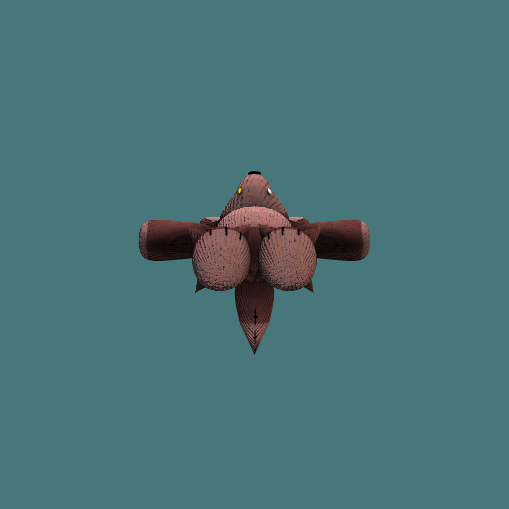Foxy Plushie - Straight Bottom