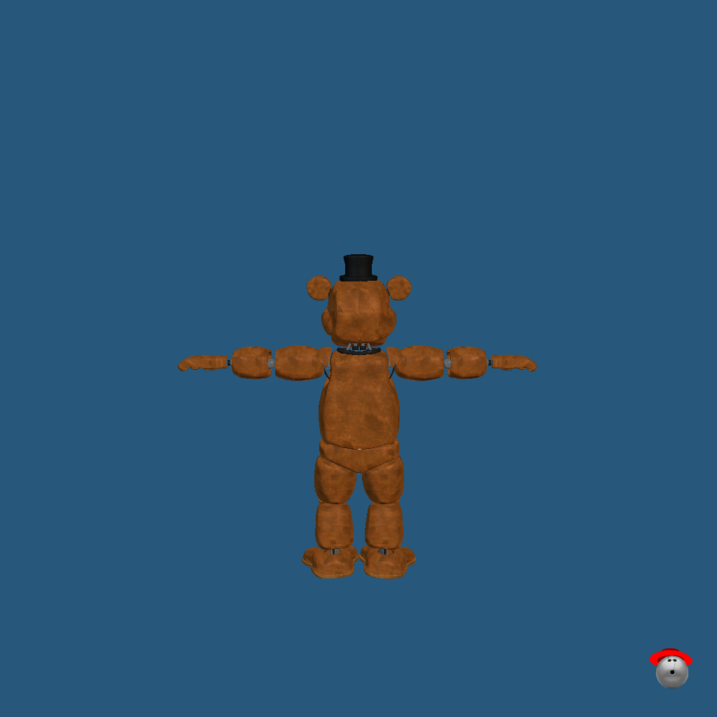 FNaF˸ 1 Freddy Fazbear - Back