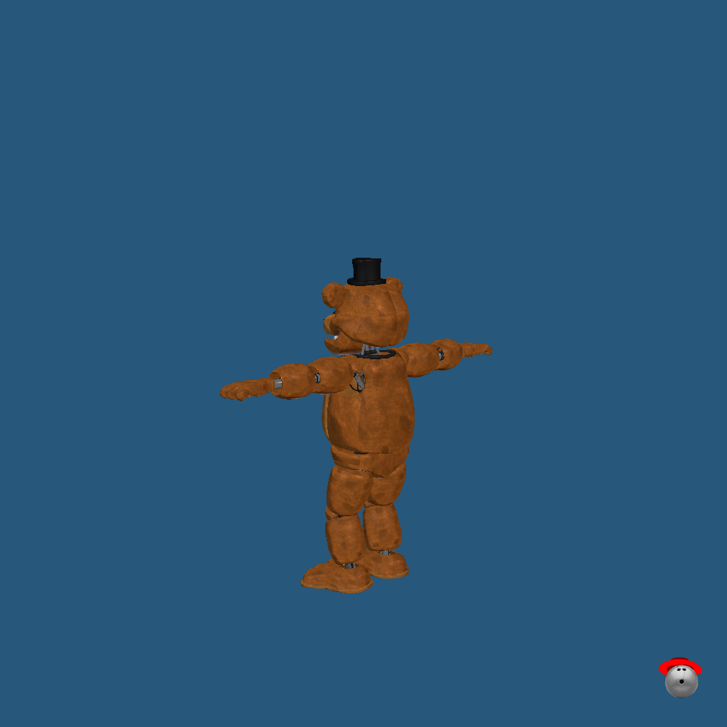 FNaF˸ 1 Freddy Fazbear - Back Left