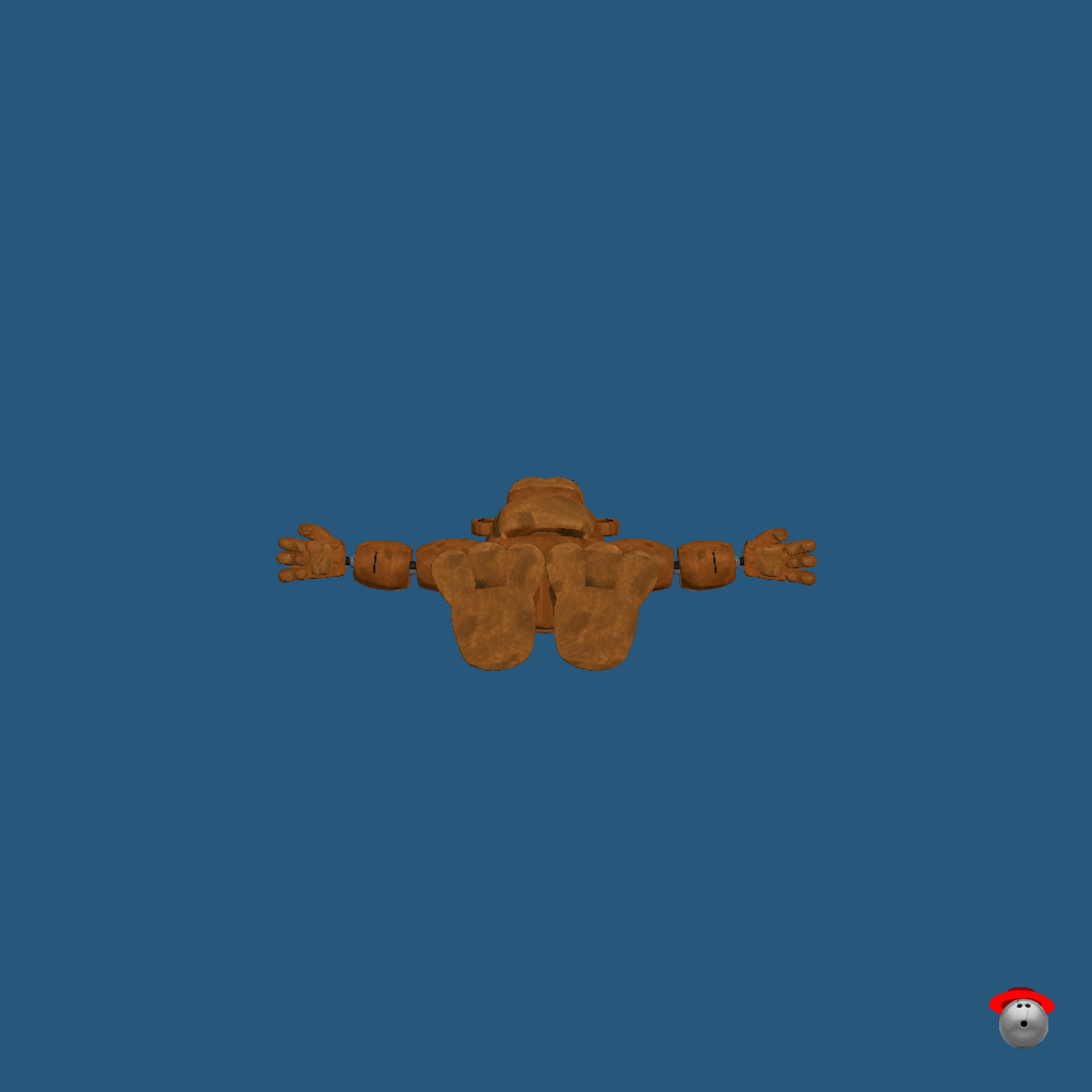 FNaF˸ 1 Freddy Fazbear - Straight Bottom