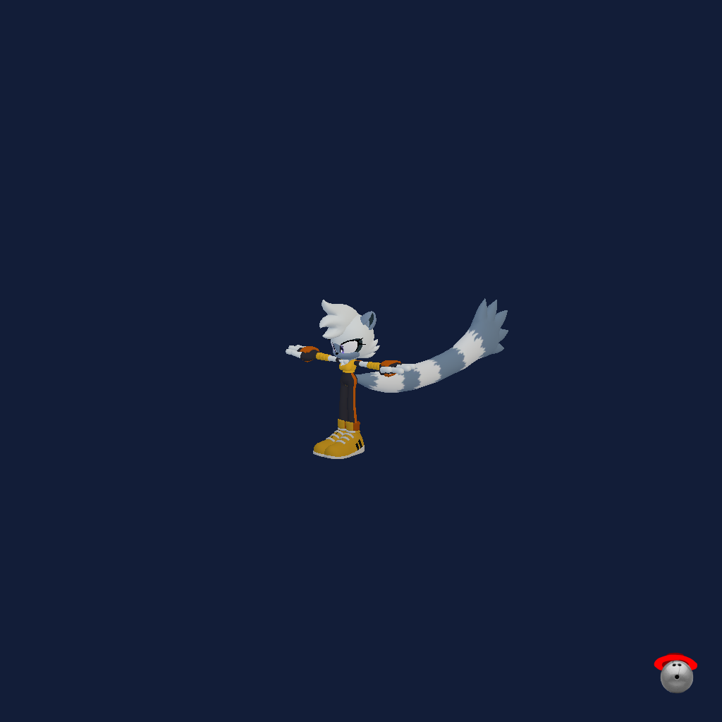 Tangle The Lemur - Front Left