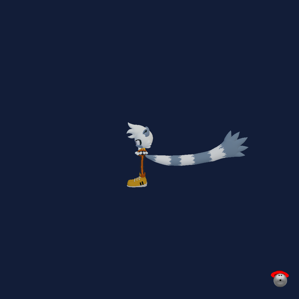 Tangle The Lemur - Left