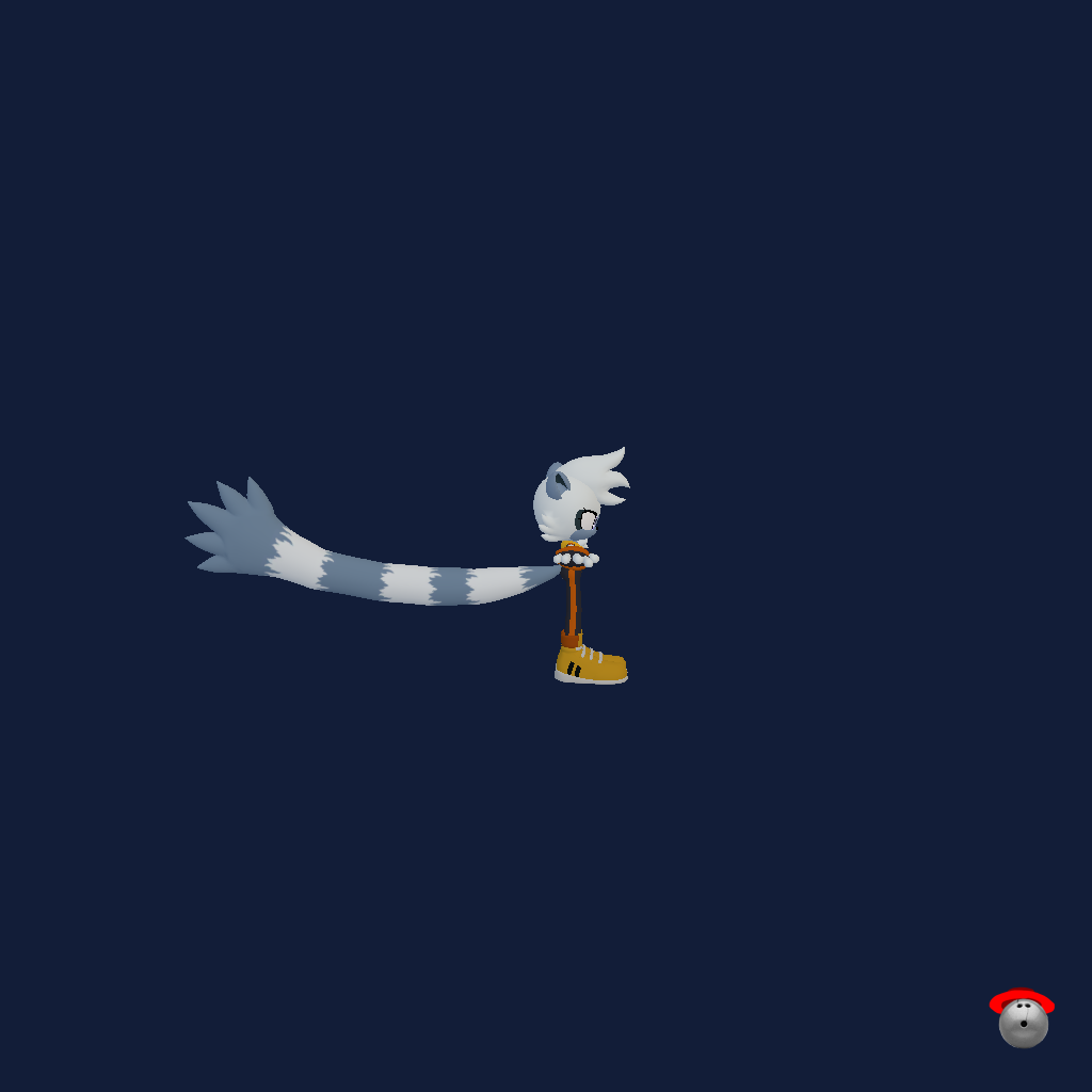 Tangle The Lemur - Right