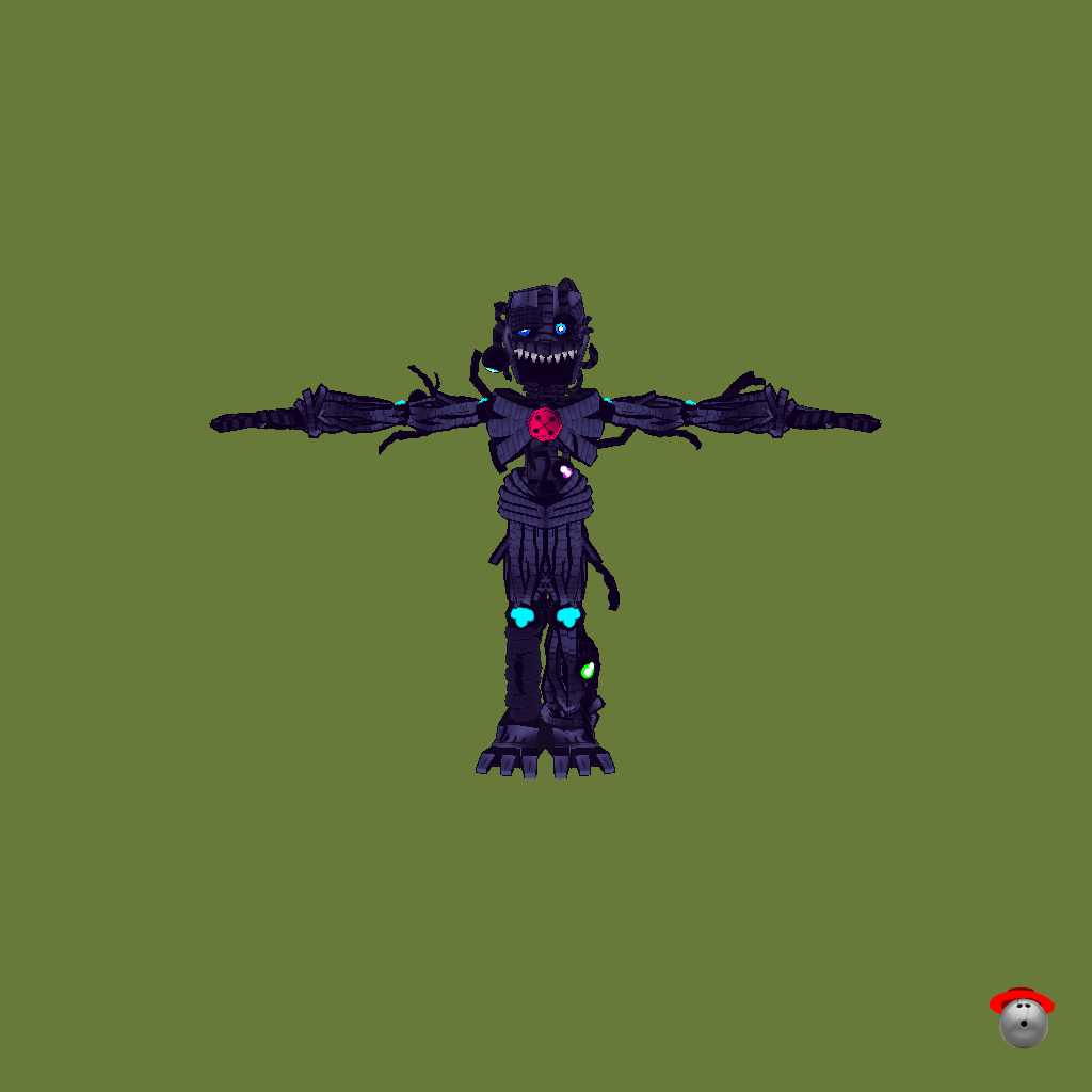 Fnaf SL ⁄ Retro Ennard - Front
