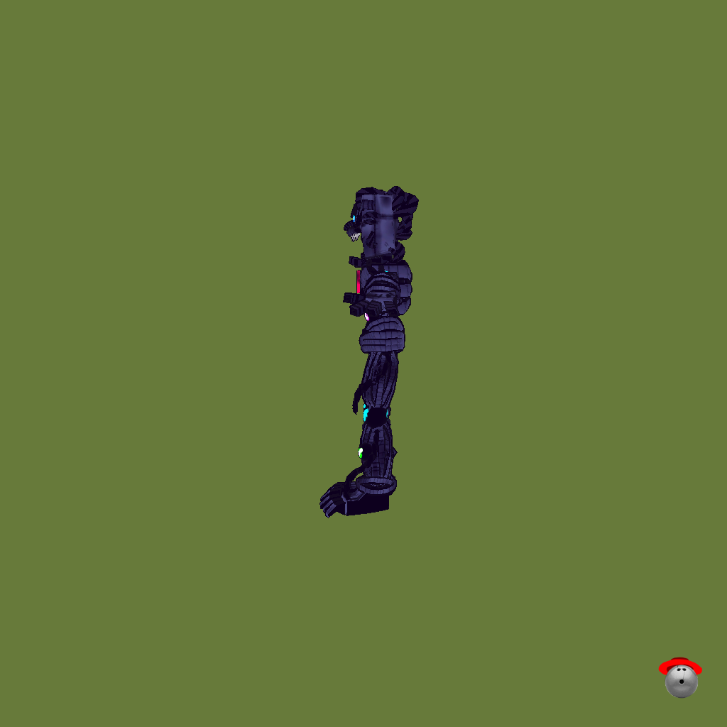 Fnaf SL ⁄ Retro Ennard - Left