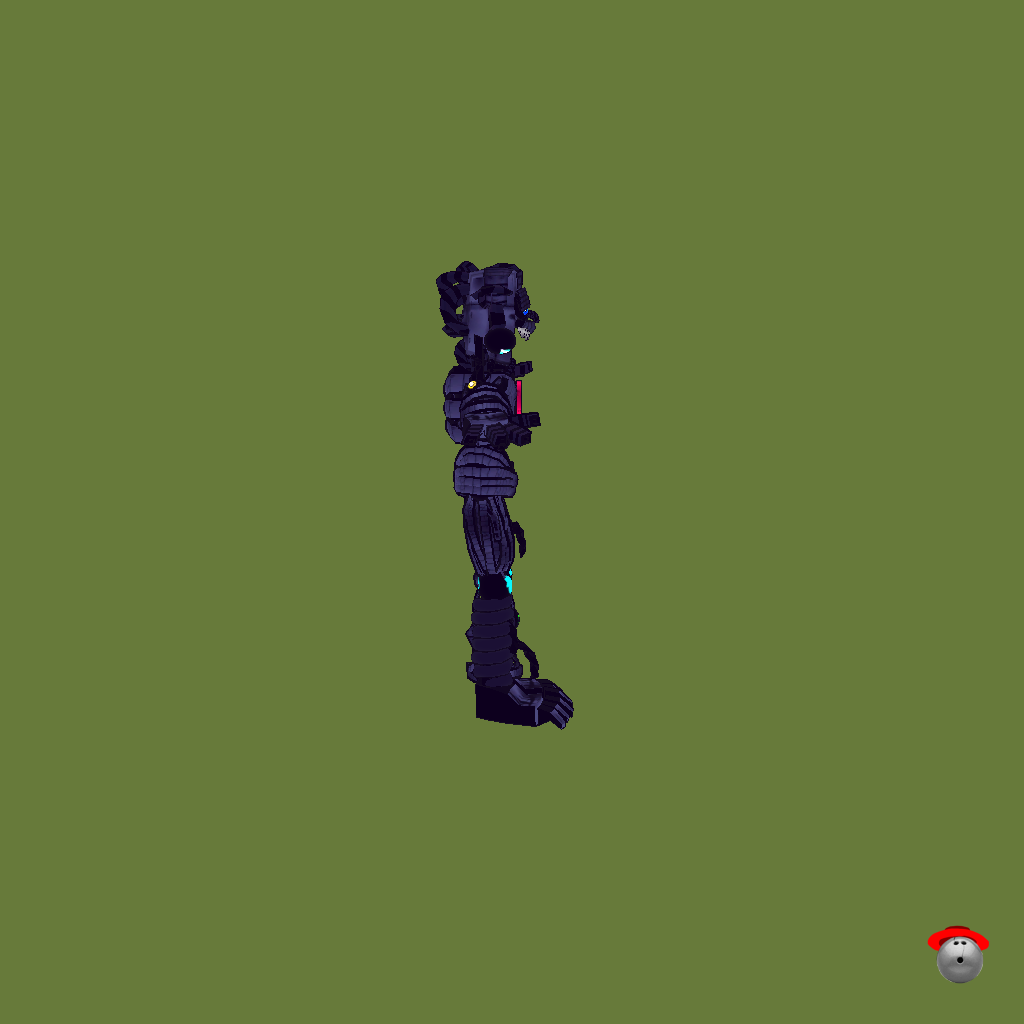 Fnaf SL ⁄ Retro Ennard - Right