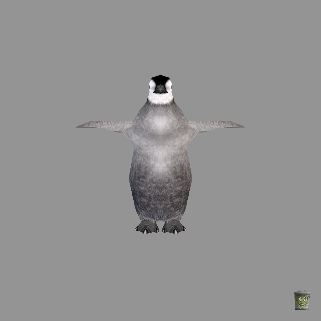 Baby Emperor Penguin - Front