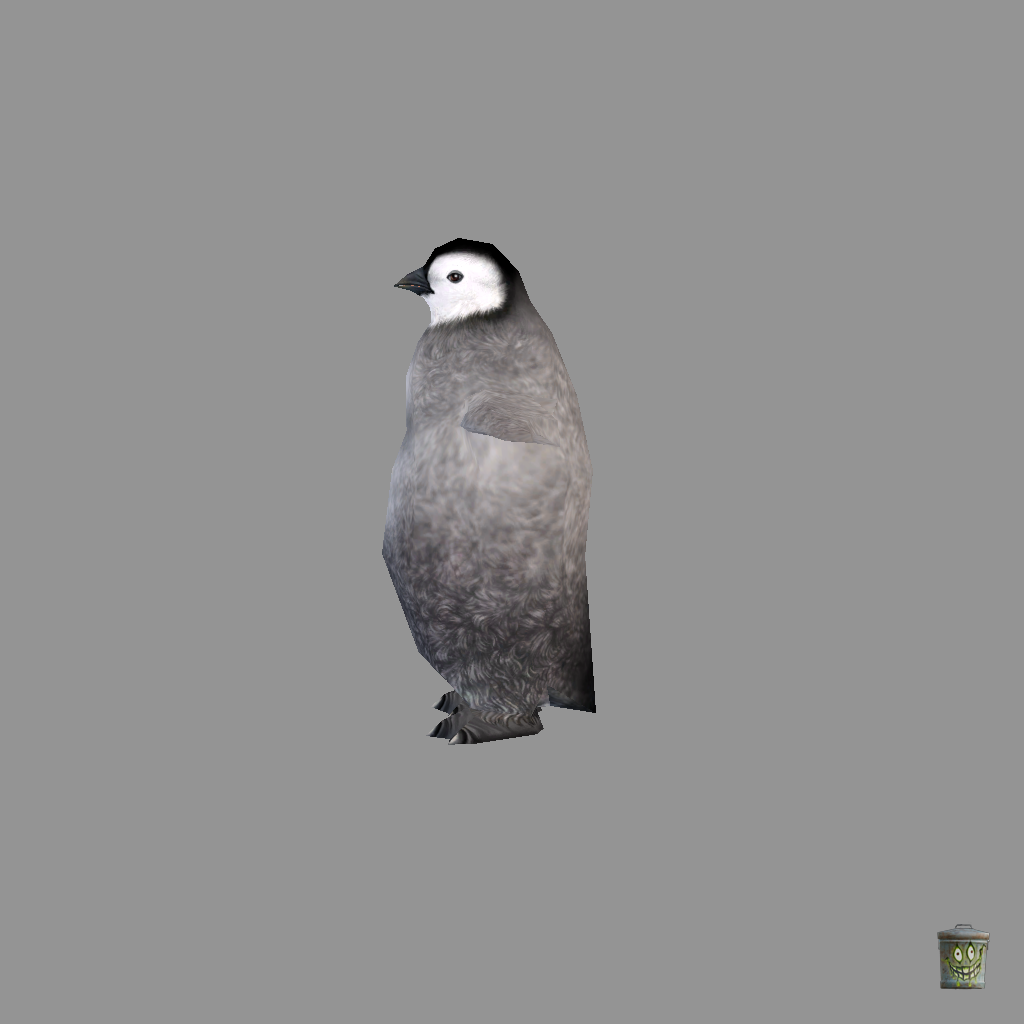 Baby Emperor Penguin - Left