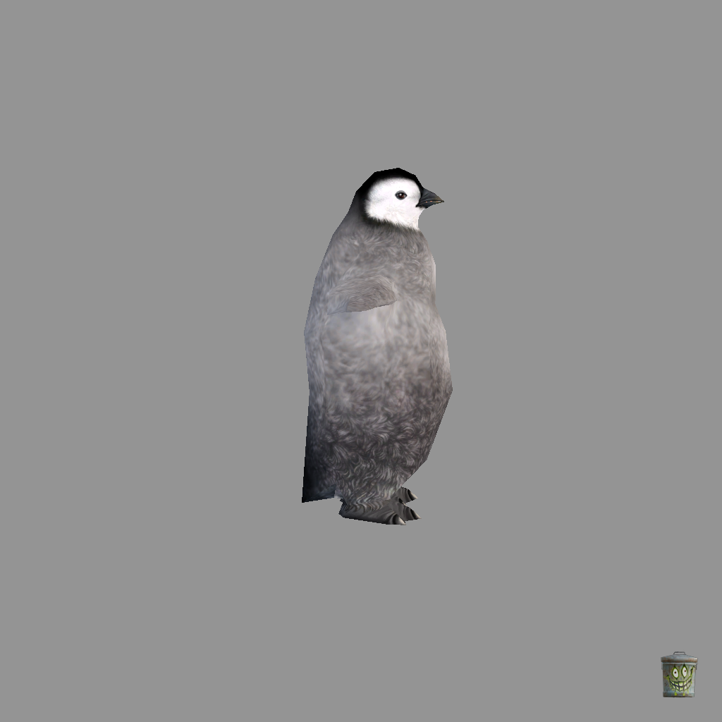 Baby Emperor Penguin - Right