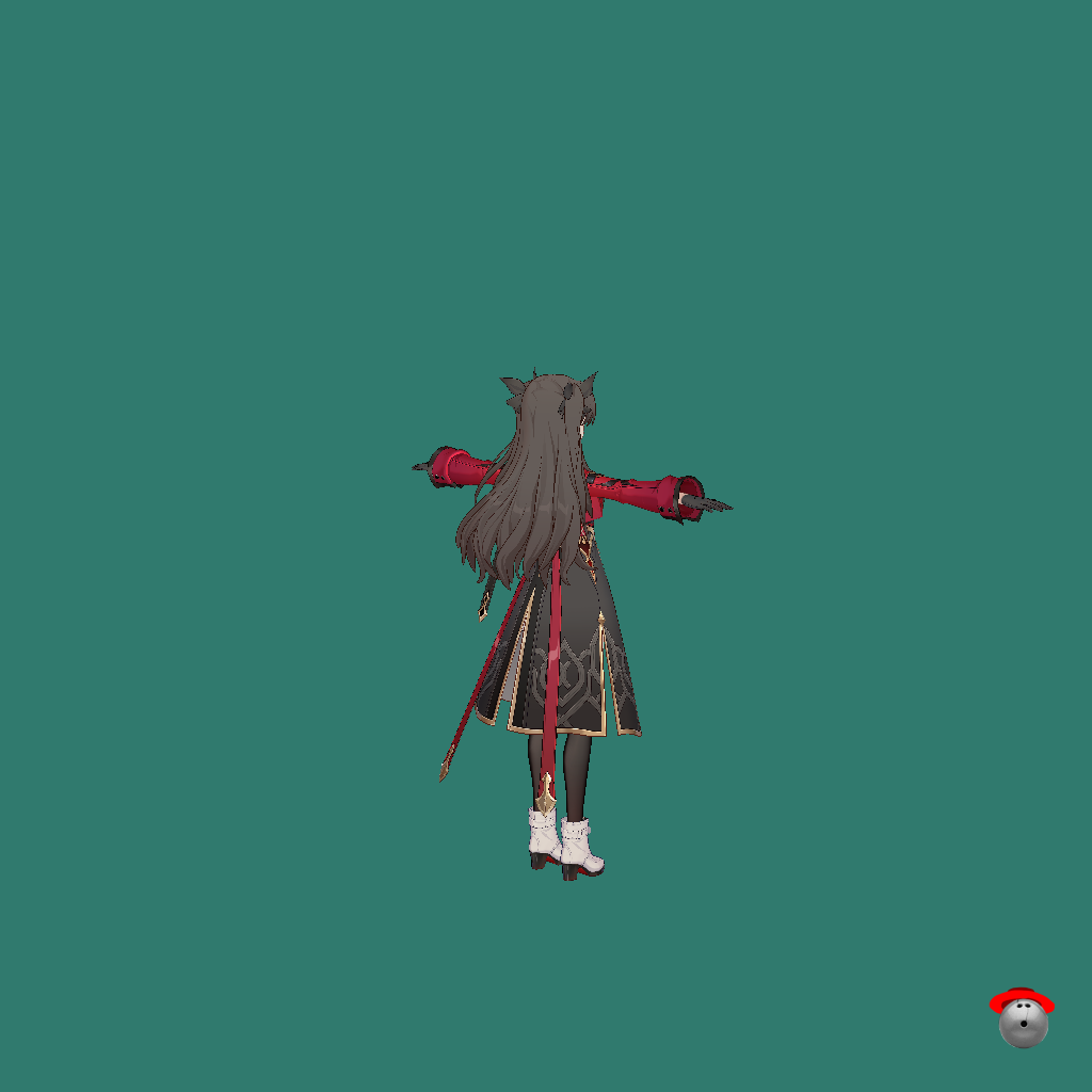 Rin Tohsaka - Back Right
