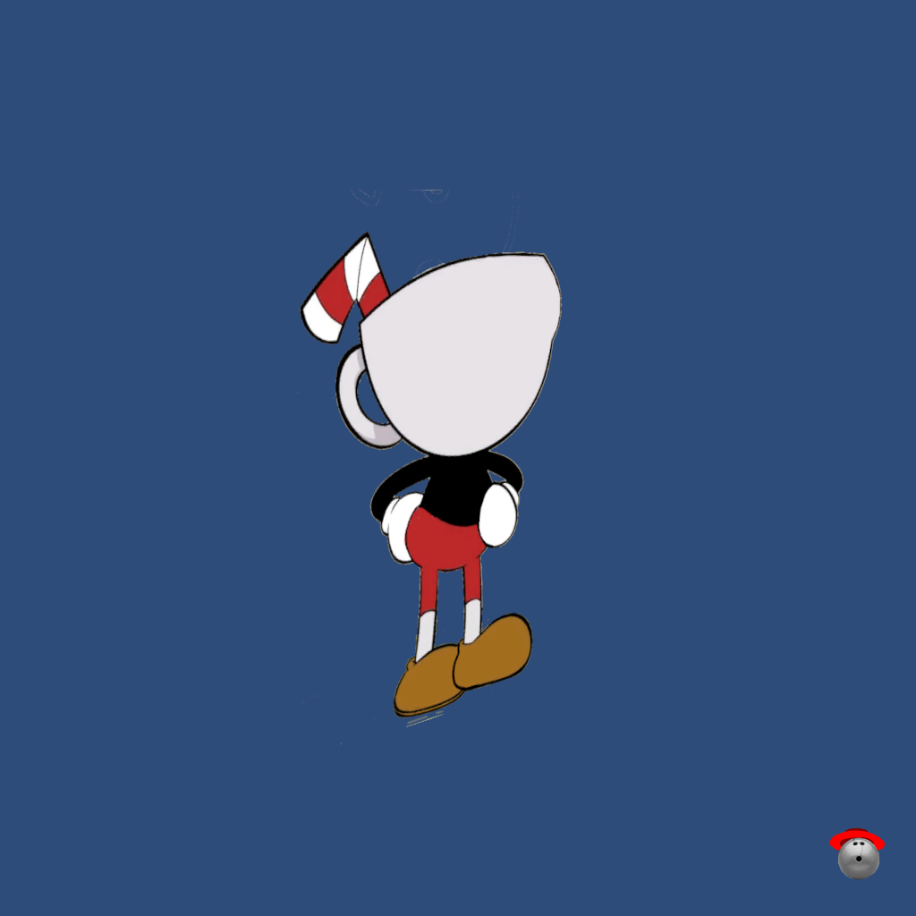 Cuppy （A Cuphead Cartoon） - Back Left