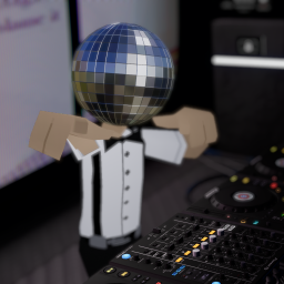 Discoholic Low Poly Pal