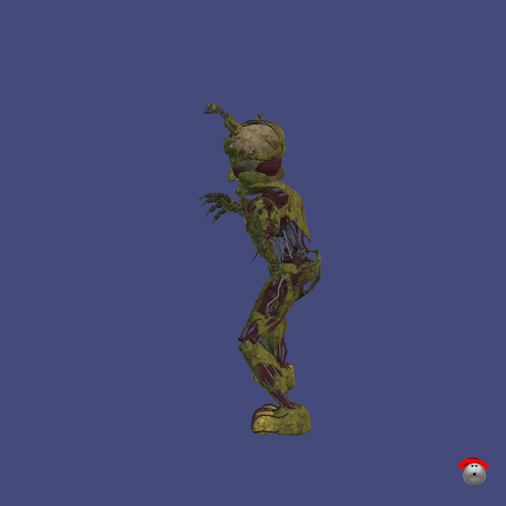 Animated scraptrap⁄Afton - Back Left