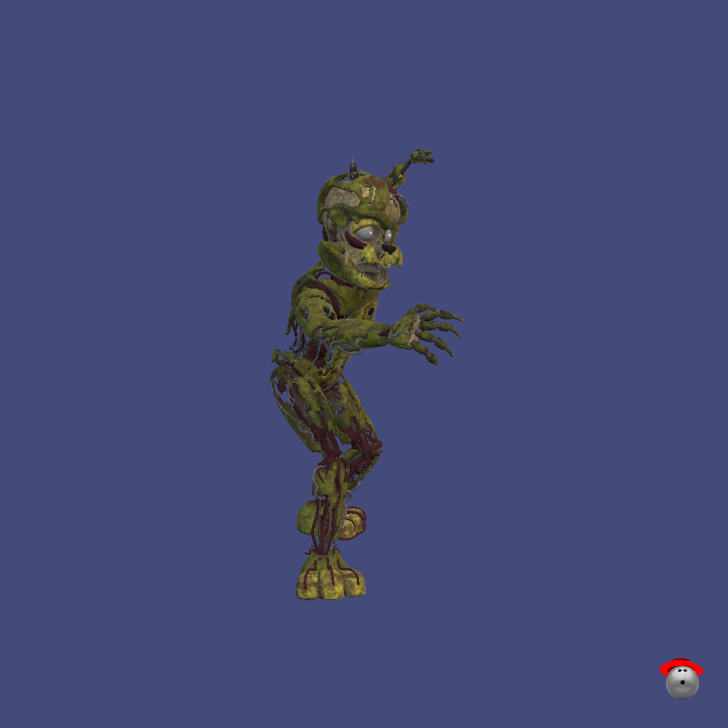 Animated scraptrap⁄Afton - Front Right