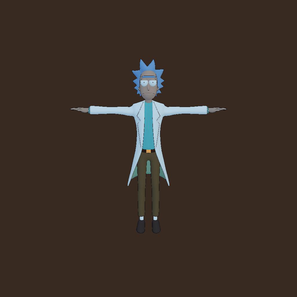 Rick Sanchez （Rick and Morty） - Front