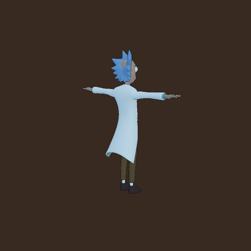 Rick Sanchez （Rick and Morty） - Back Right