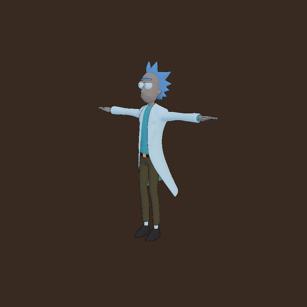 Rick Sanchez （Rick and Morty） - Front Left
