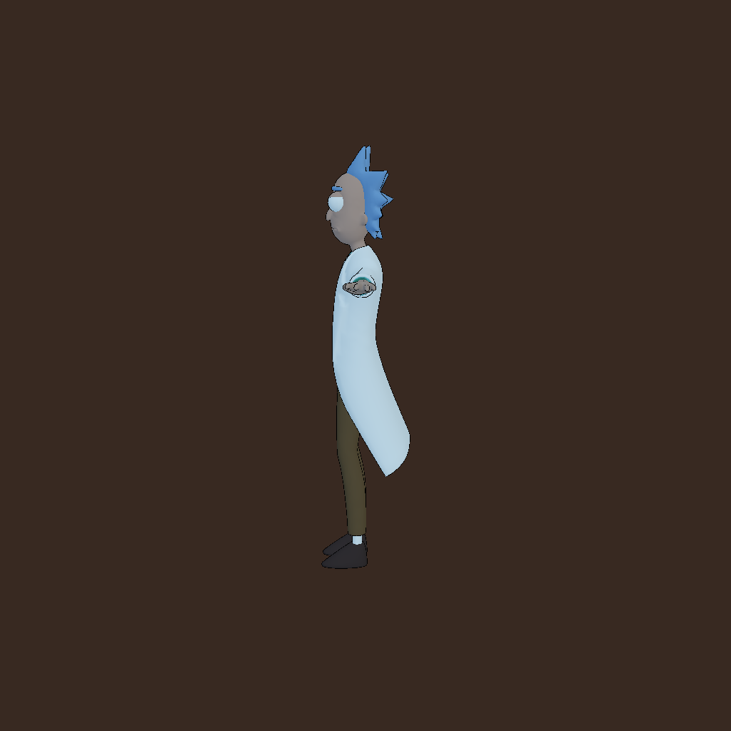 Rick Sanchez （Rick and Morty） - Left