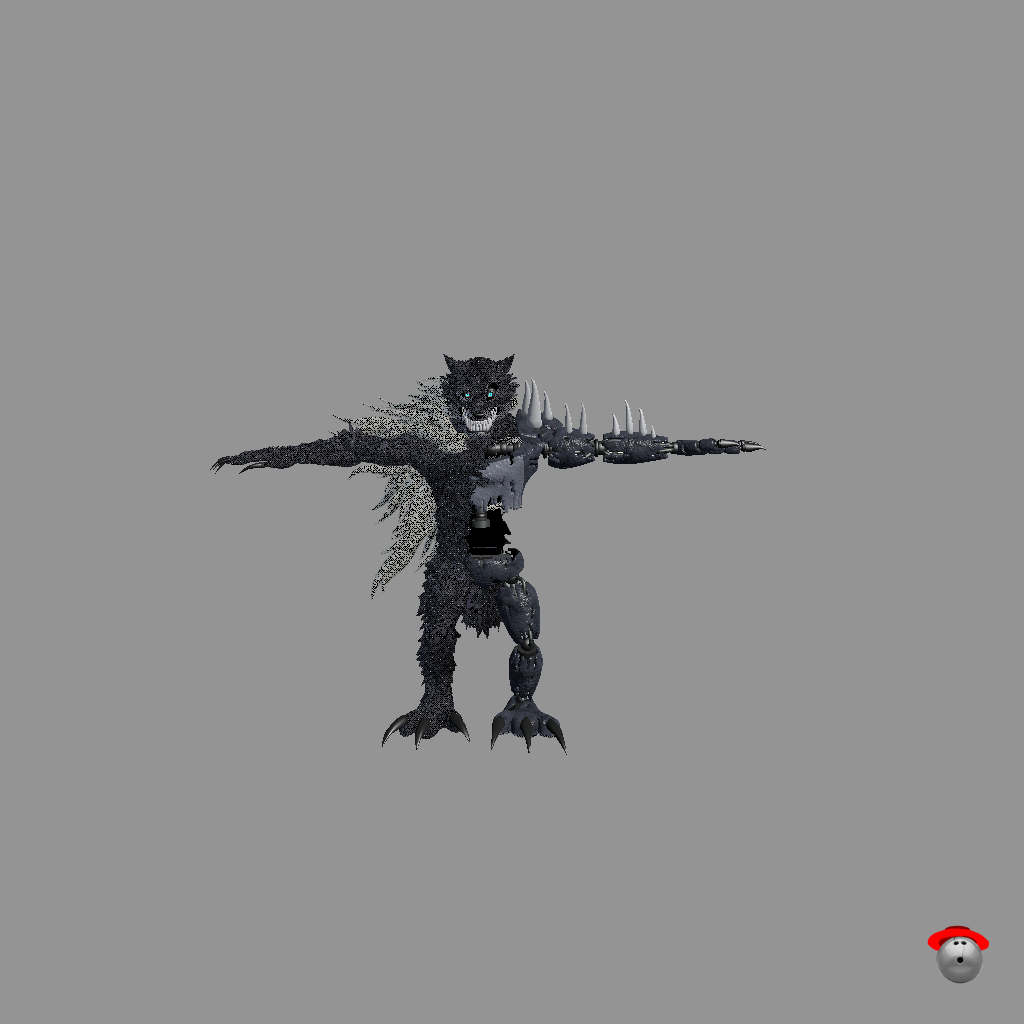 Twisted Wolf - From the book - Front
