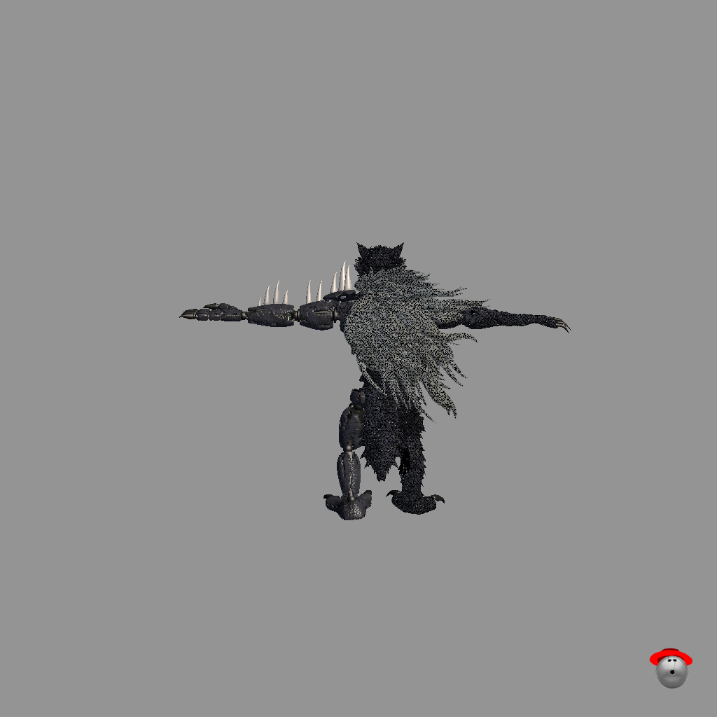 Twisted Wolf - From the book - Back
